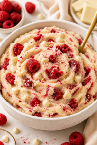 White Chocolate Raspberry Cookie Dough
