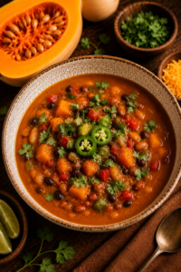 Butternut Squash Chili Soup