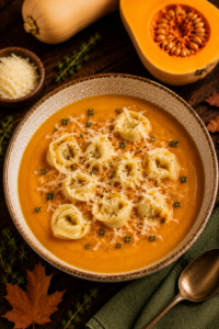Butternut Squash Tortellini Soup