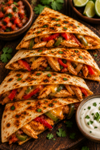 Chicken Fajita Quesadilla