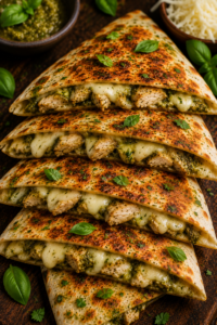 Chicken Pesto Quesadilla