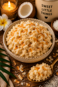 Coconut Cookie Dough for One