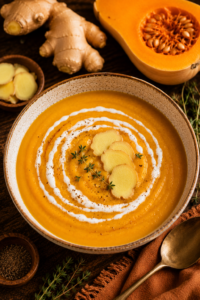 Ginger Butternut Squash Soup