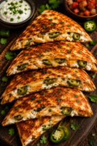 Jalapeño Popper Chicken Quesadilla