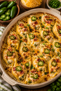 Jalapeño Popper Stuffed Shells