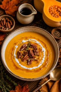 Maple Butternut Squash Soup