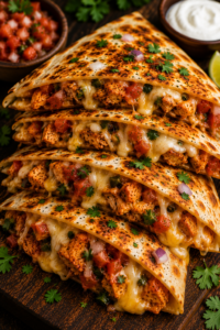 Ultimate Easy Chicken Quesadilla