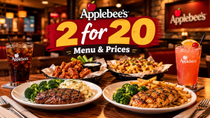 Applebee’s 2 for 20 Menu